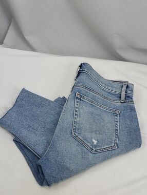 LOFT Slim Pockets Distressed Skinny Jeans Size 6
